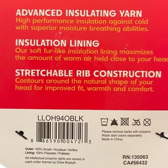 Heat Lockers Cable Knot Womens Beanie OSFM NWT - Picture 5 of 5